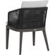 Capri Smoke Grey / Copacabana Marble Outdoor Dining Armchair